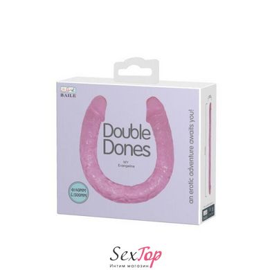 Подвійний фалоімітатор Double Dones, Pink 30654 фото
