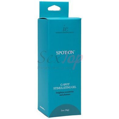 Стимулирующий гель для точки G Doc Johnson Spot-On G-Spot (56 г) с маслом миндаля и перечной мяты &mdash;  фото товара 2