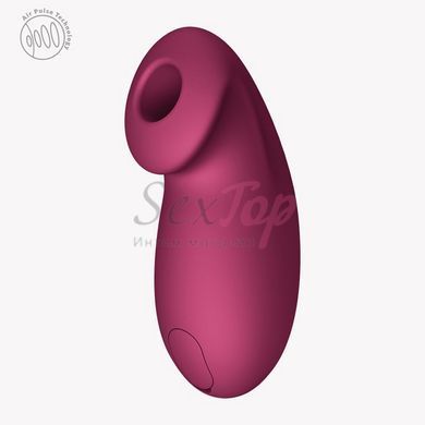 Вакуумний стимулятор Fun Factory Desire Wine Red, 11 режимів роботи, перезаряджуваний - фото товару 4