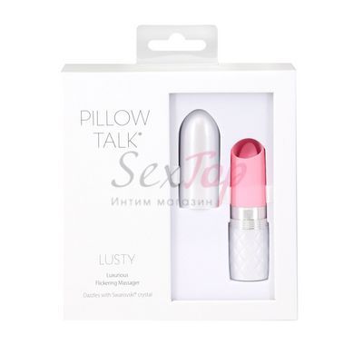 Вібратор Pillow Talk Lusty Luxurious Flickering Massager - Pink - фото товару 7