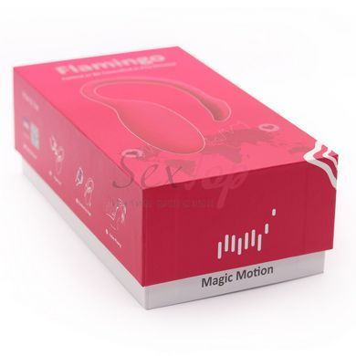 Смарт-віброяйце Magic Motion Flamingo зі стимулятором клітора, 3 види вправ Кегеля &mdash; фото