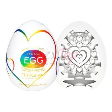 Мастурбатор-яйце Tenga Egg Lovers Pride Edition - фото товару 2