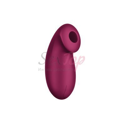 Вакуумний стимулятор Fun Factory Desire Wine Red, 11 режимів роботи, перезаряджуваний - фото товару 2