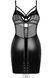 Сорочка Obsessive Dominna chemise & thong L/XL &mdash; фото 4 из 6