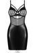Сорочка Obsessive Dominna chemise & thong L/XL &mdash; фото 3 из 6