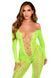 Бодистокинг Leg Avenue Crotchless Footless Lingerie Bodystocking One Size Neon Green &mdash; фото 1 из 5