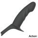 Ременной страпон для мужчин полый с петлей на мошонку черного цвета Action Strap-On Hollow Dildo Premium размер L &mdash; фото 7 из 11