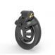 Устройство целомудрия двойное мужское черного цвета Bdsm4u Super Light Ring F &mdash; фото 1 из 2