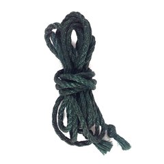 Джутовая веревка BDSM 8 метров, 6 мм, цвет зеленый SO5204 фото