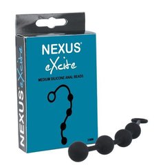 Анальные шарики Nexus Excite Medium Anal Beads, силикон, макс. диаметр 2,5см SO3071 фото