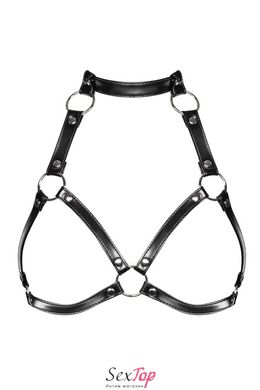 Портупея на грудь Obsessive A740 harness black O/S, искусственная кожа SO7853 фото