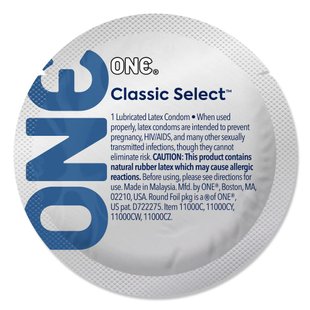 Презерватив ONE Classic Select - Contest Collection 1 шт - SX0745