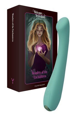 Вібратор для точки G FairyGasm MerryWand green - фото товару 1