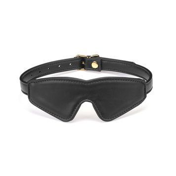 Маска на очі Liebe Seele Black Organosilicon Blindfold,  - 1