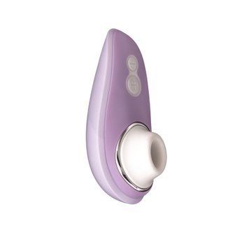 Вакуумний кліторальний стимулятор Womanizer Liberty Lilac, магнітна кришка, 2 насадки,  - 1