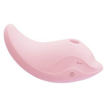 Вібратор та вакуумний стимулятор CuteVibe Heidi Pink,  - 1