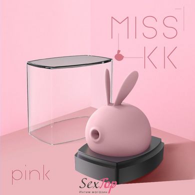 Вакуумный клиторальный стимулятор с вибрацией KISTOY Miss KK Pink SO3620 фото