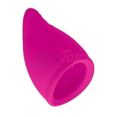 Менструальная чаша Fun Factory FUN CUP SIZE A Magenta, многоразовая, диаметр 4 см, объем 20 мл,  - 2