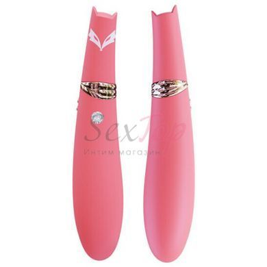 Вакуумный стимулятор с вибрацией CuteVibe Foxy Sakura &mdash;  фото товара 3