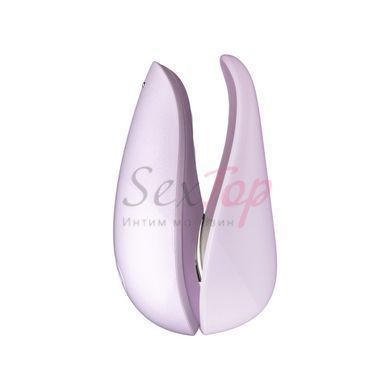Вакуумний кліторальний стимулятор Womanizer Liberty Lilac, магнітна кришка, 2 насадки - фото товару 2