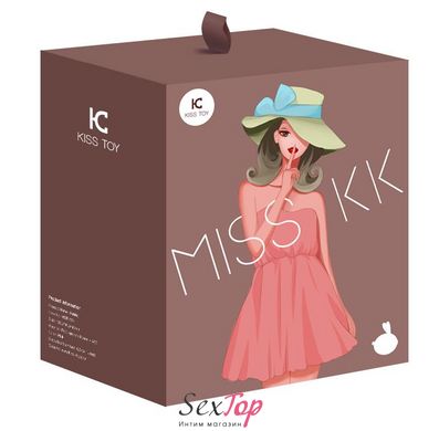Вакуумний стимулятор з вібрацією KISTOY Miss KK Pink SO3620 фото