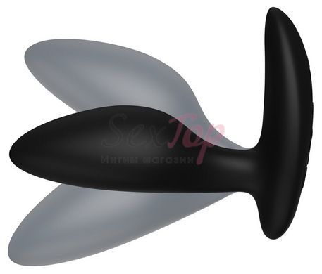 Анальная смарт-вибропробка We-Vibe Ditto+ Satin Black с пультом ДУ &mdash;  фото товара 5