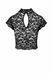 Топ Noir Handmade F303 Essence lace top with high collar - 3XL &mdash; фото 5 з 7