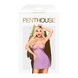 Мини-платье с кружевным лифом и стрингами Penthouse - Bedtime Story Purple S/M SO5235 фото 3