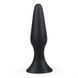 Анальний корок конусної форми чорного кольору Lovetoy Lure Me &mdash; фото 3 з 7