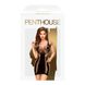 Міні-сукня з сюрреалістичним візерунком Penthouse - Juicy Poison Black S/L SO4360 фото 3