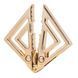 Зажимы для сосков с тяжелой подвеской LOCKINK Adjustable Nipple Clamps with Heavy Pendant - Golden &mdash; фото 2 из 10