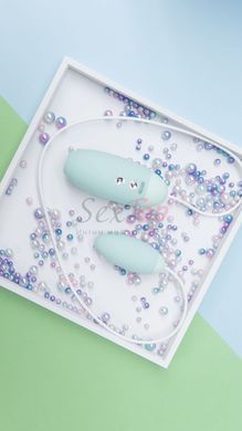 Вакуумний стимулятор з віброяйцем 2-в-1 KISTOY Miss VV Cyan - фото товару 6