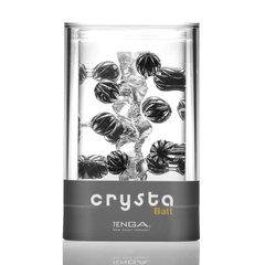 Мастурбатор Tenga Crysta Ball, уникальный рельеф, стимулирующие плотные шарики, прозрачный материал SO3813 фото