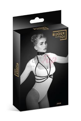 Портупея на груди Bijoux Pour Toi - JULIA, еластичний поліестер - фото товару 3
