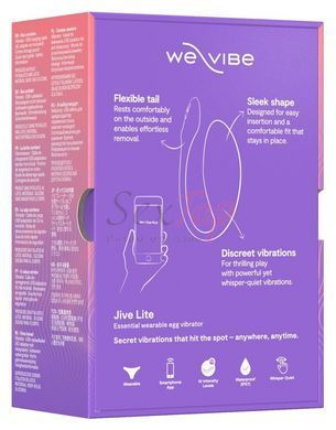 Смарт-виброяйцо We-Vibe Jive Lite Purple &mdash;  фото товара 12