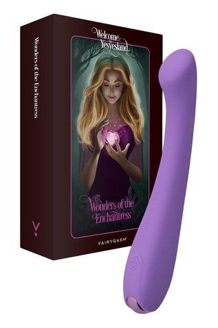 Вібратор для точки G FairyGasm MerryWand violet - фото товару 1