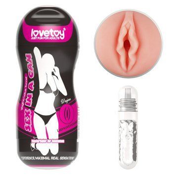 Мастурбатор вагина ручной Lovetoy, Телесный - 1