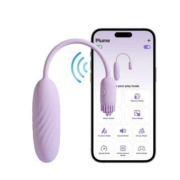 Віброяйце Svakom Plume Pastel Lilac,  - 1