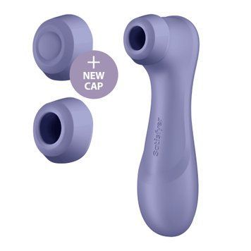 Вакуумный стимулятор Satisfyer Pro 2 Generation 3 with Liquid Air Connect App Lilac &mdash;  фото товара 1