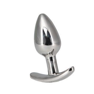 Анальна пробка Pillow Talk Sneaky Luxurious Stainless Steel Anal Plug із кристалом Swarovski,  - 1