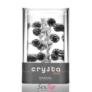 Мастурбатор Tenga Crysta Ball, унікальний рельєф, стимулювальні щільні кульки, прозорий матеріал SO3813 фото