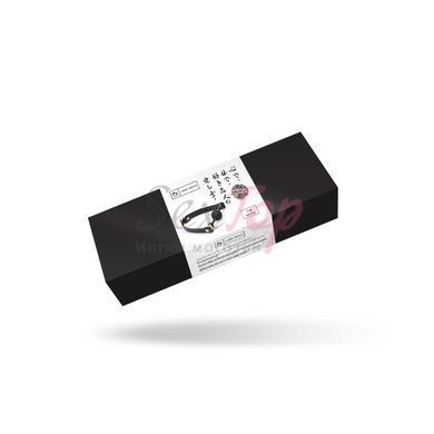 Кляп Liebe Seele Black Organosilicon Ball Gag - фото товару 6