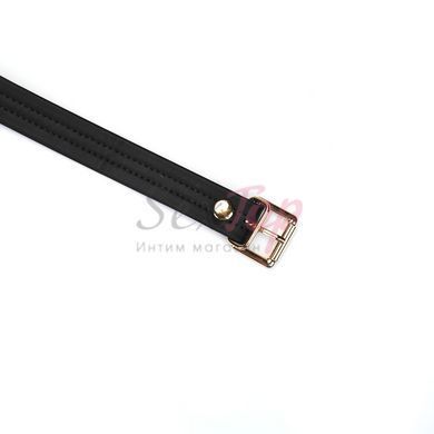 Кляп Liebe Seele Black Organosilicon Ball Gag - фото товару 4