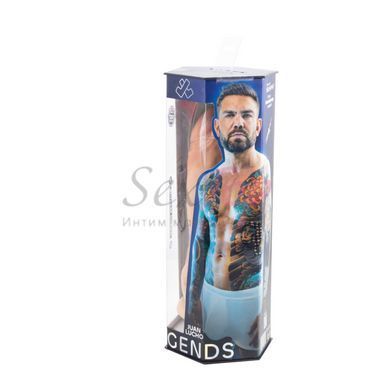 Фаллоимитатор SilexD Legends - Juan Lucho Dildo 9", двухслойный, силикон+Silexpan &mdash;  фото товара 10
