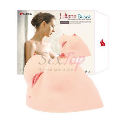Мастурбатор Kokos Juliana Breast &mdash;  фото товара 6