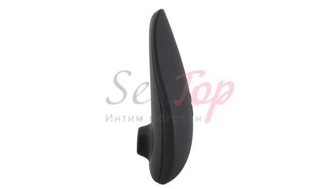 Вакуумний кліторальний стимулятор Womanizer Classic 2 - Black, 10 режимів, функція Afterglow - фото товару 4