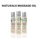 Массажное масло System JO – Naturals Massage Oil – Coconut & Lime с натуральными эфирными маслами (1 SO6164 фото 5