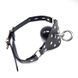 Кляп кулька в рот БДСМ з кільцем чорного кольору Bdsm4u &mdash; фото 1 з 3