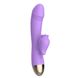 Вибратор-кролик с подогревом и шаловливым язычком для клитора Leten Wonderful Purple SO3598 фото 1