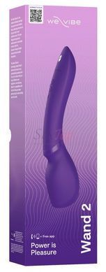 Вібромасажер We-Vibe Wand 2 Purple - фото товару 8